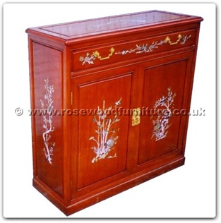 Rosewood Furniture Range  - ffhfc068 - Rosewood Cabinet w ith MOP