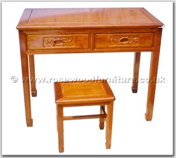 Rosewood Furniture Range  - ffhfl095 - Rosewood Desk with F and D design chair Not Include