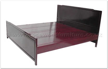 Rosewood Furniture Range  - ffkspbed - King size bed plain design
