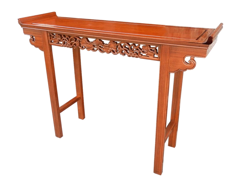 Rosewood Furniture Range  - fflo48hall - hall table lotus design