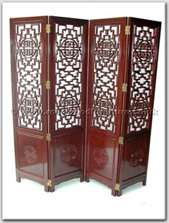 Rosewood Furniture Range  - fflscreen - Screen longlife design set of 4