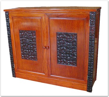 Rosewood Furniture Range  - fflzshcab - Shoes cabinet ganoderma design