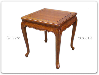 Rosewood Furniture Range  - ffqalend - Queen ann legs end table