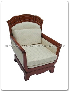 Rosewood Furniture Range  - ffr1fsofa - Wood Frame Fabric Sofa Arm Chair