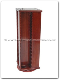 Rosewood Furniture Range  - ffrdvd - Revolving d.v.d. case holds 140 DVD.s