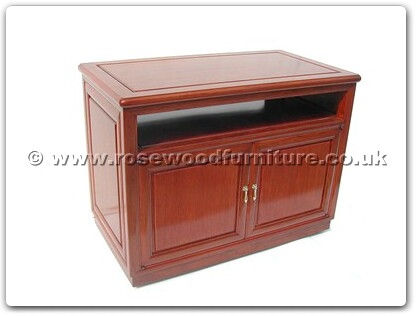 Rosewood Furniture Range  - ffrpptv - T.v. cabinet with 2 doors plain design