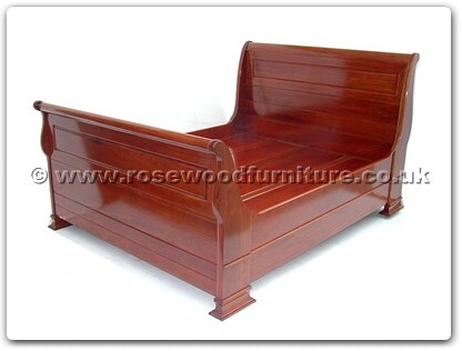 Rosewood Furniture Range  - ffsleigh1 - Sleigh bed plain