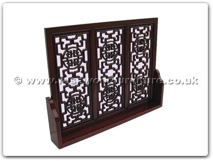 Rosewood Furniture Range  - ffsscreenl - Stand Screen Longlife Design