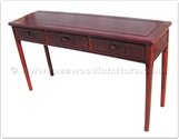 Chinese Furniture - ff116r26ms -  Ming style serving table with 3 drawers - 54" x 16" x 30"