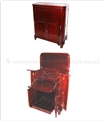 Chinese Furniture - ff7201p -  Round corner bar plain design - 36" x 18" x 42"