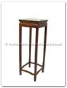 Chinese Furniture - ff7205p -  Flower stand plain design - 12" x 12" x 36"
