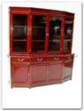 Chinese Furniture - ff7311 -  Angle ming style buffet with top with spot light and mirror back set of 2 - 72" x 19" x 76"