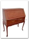 Chinese Furniture - ff7340 -  Queen ann legs writing desk - 36" x 16" x 42"