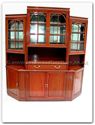 Chinese Furniture - ff7429 -  Angle wall unit with spot light and mirror back set of 6 - 72" x 19" x 78"