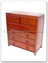 Chinese Furniture - ff7445l -  Chest of 6 drawers longlife design - 38" x 19" x 42"