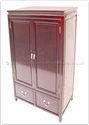 Chinese Furniture - ffa36hall -  Angle Hall Table With Shelf - 36" x 14" x 36"