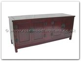 Chinese Furniture - ffa60cab -  Antique Style Cabinet With 4 Doors - 60" x 20" x 26"