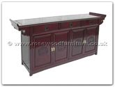 Chinese Furniture - ffal72buf -  Altar Style Buffet Longlife Design - 72" x 19" x 34"