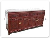 Chinese Furniture - ffbt72buf -  Buffet f and b design tiger legs - 72" x 19" x 34"