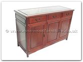 Chinese Furniture - ffcwm54b -  Chicken Wing Wood Ming Style Buffet - 54" x 19" x 32"