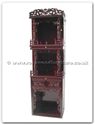 Chinese Furniture - ffd28alt -  Altar Cabinet Dragon Design - 28" x 16" x 84"