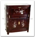 Chinese Furniture - ffhfc039 -  Rosewood Bar with Mother of Pearl - 36" x 18" x 42"