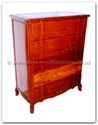 Chinese Furniture - ffhfc046 -  Rosewood Cabinet 5 Drawers With French Style - 36" x 19" x 45"