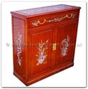 Chinese Furniture - ffhfc068 -  Rosewood Cabinet w ith MOP - 36" x 14" x 36"