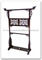 Chinese Furniture - ffhfl124 -  Rosewood Clothes Rack with dragon Design - 59" x 18" x 67"