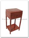 Chinese Furniture - ffrbtels -  Telephone stand with shelf f and b design - 18" x 14" x 34"