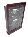 Chinese Furniture - ffrdsdis -  Small Display Cabinet Dragon Design - 20" x 4" x 32"