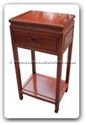 Chinese Furniture - ffrptels -  Telephone stand with shelf plain design - 18" x 14" x 34"